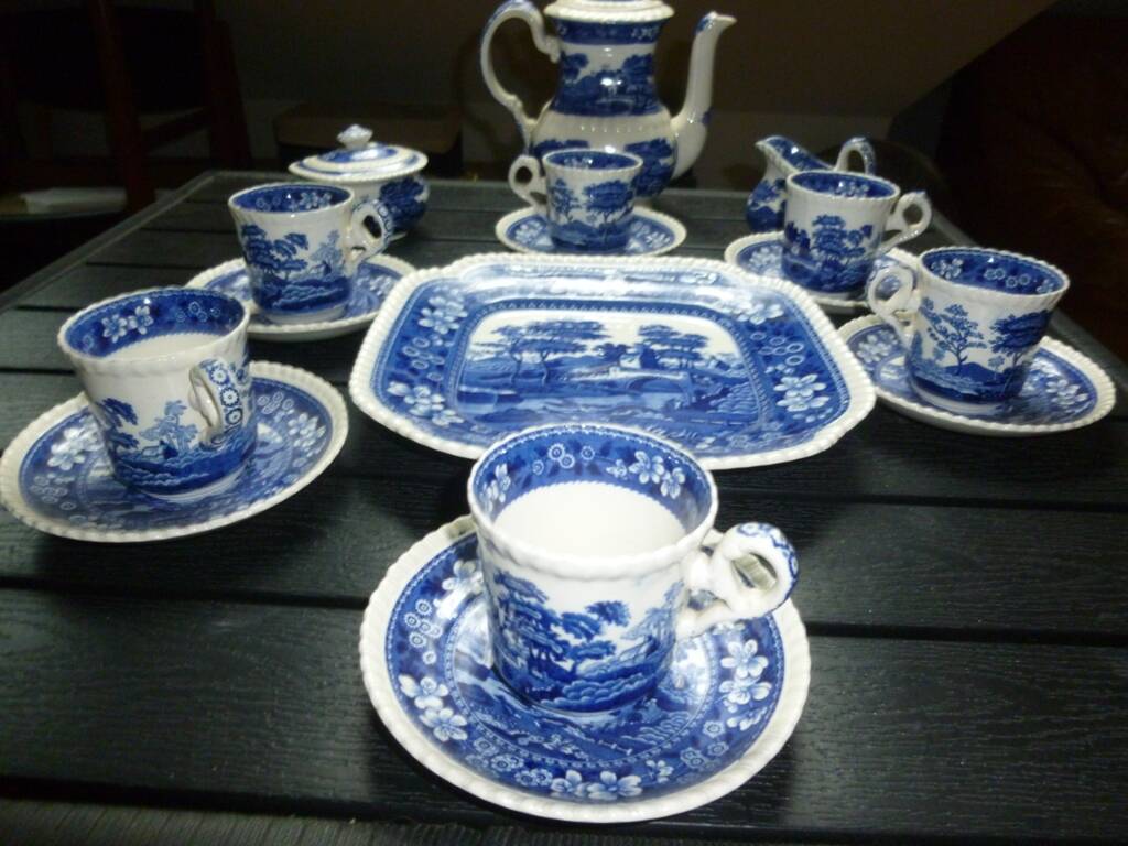 Spode Tower's COPELAND coffee service Made in England