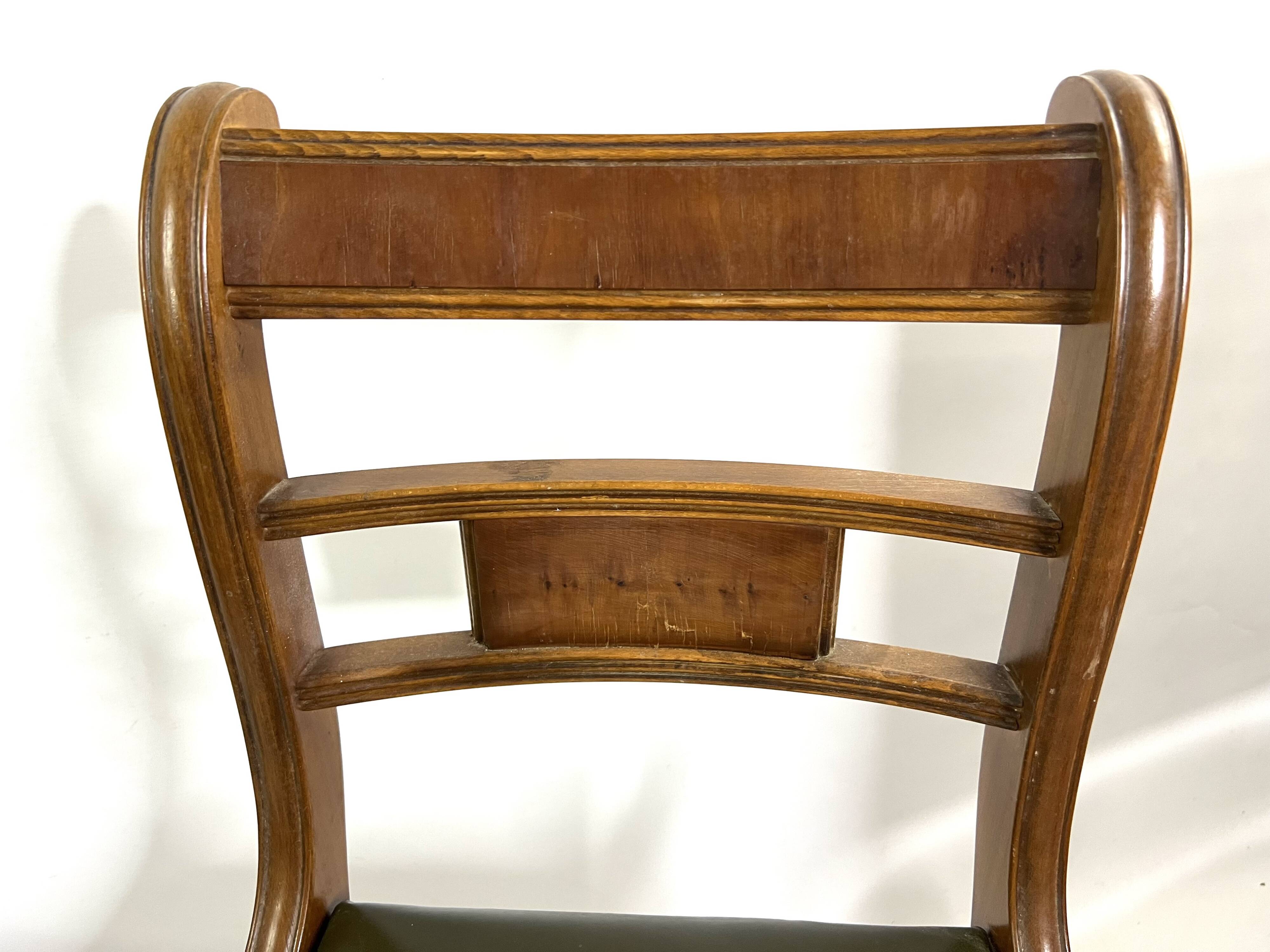 Paire de chaises vintage en bois courbé – design 20e siècle