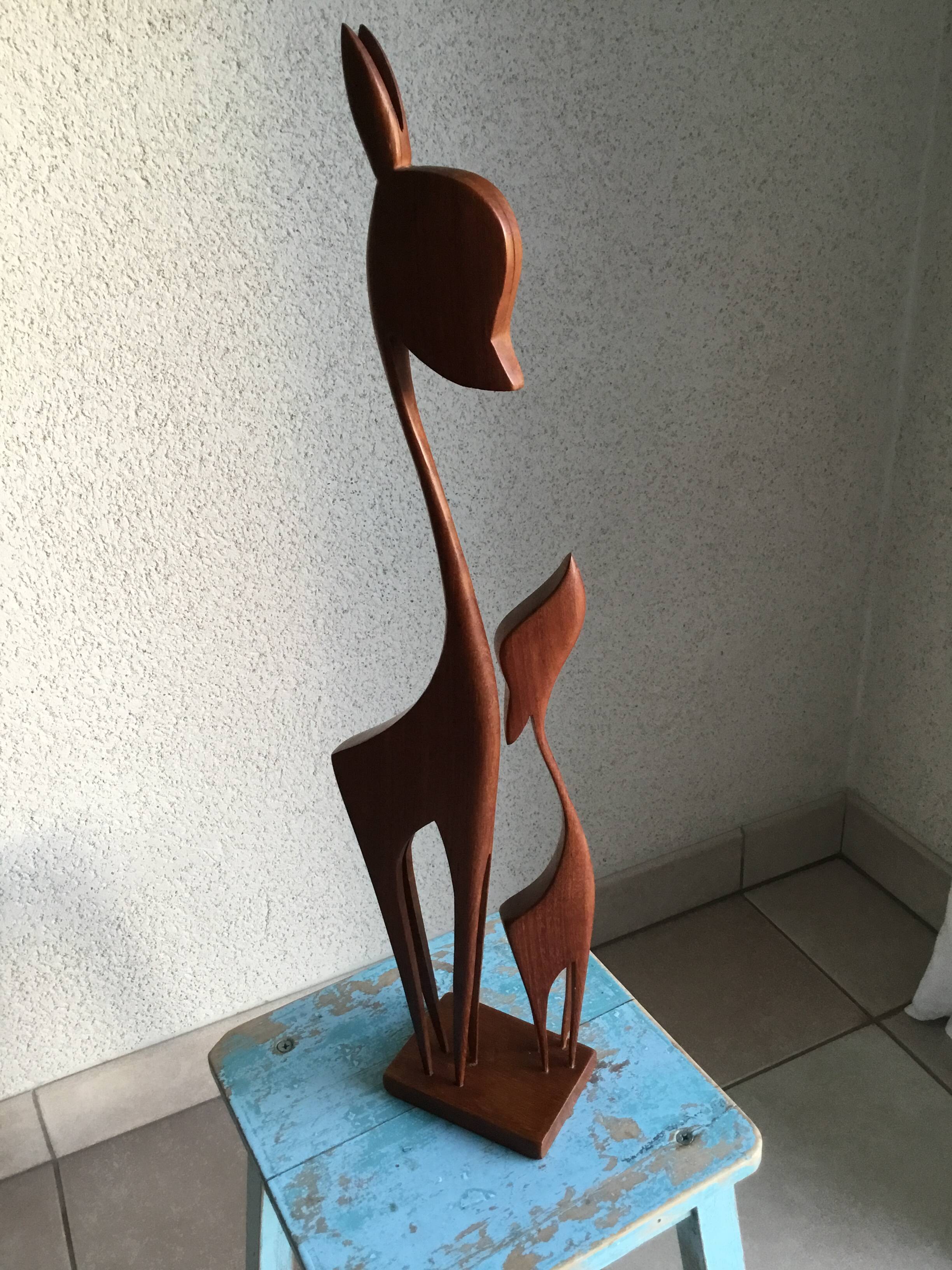 Teak decoration