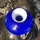 Vase Murano opaline bleue Ø34cm