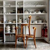 Luterma bistro chair in bent beech wood