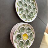 Oyster service signed Belon