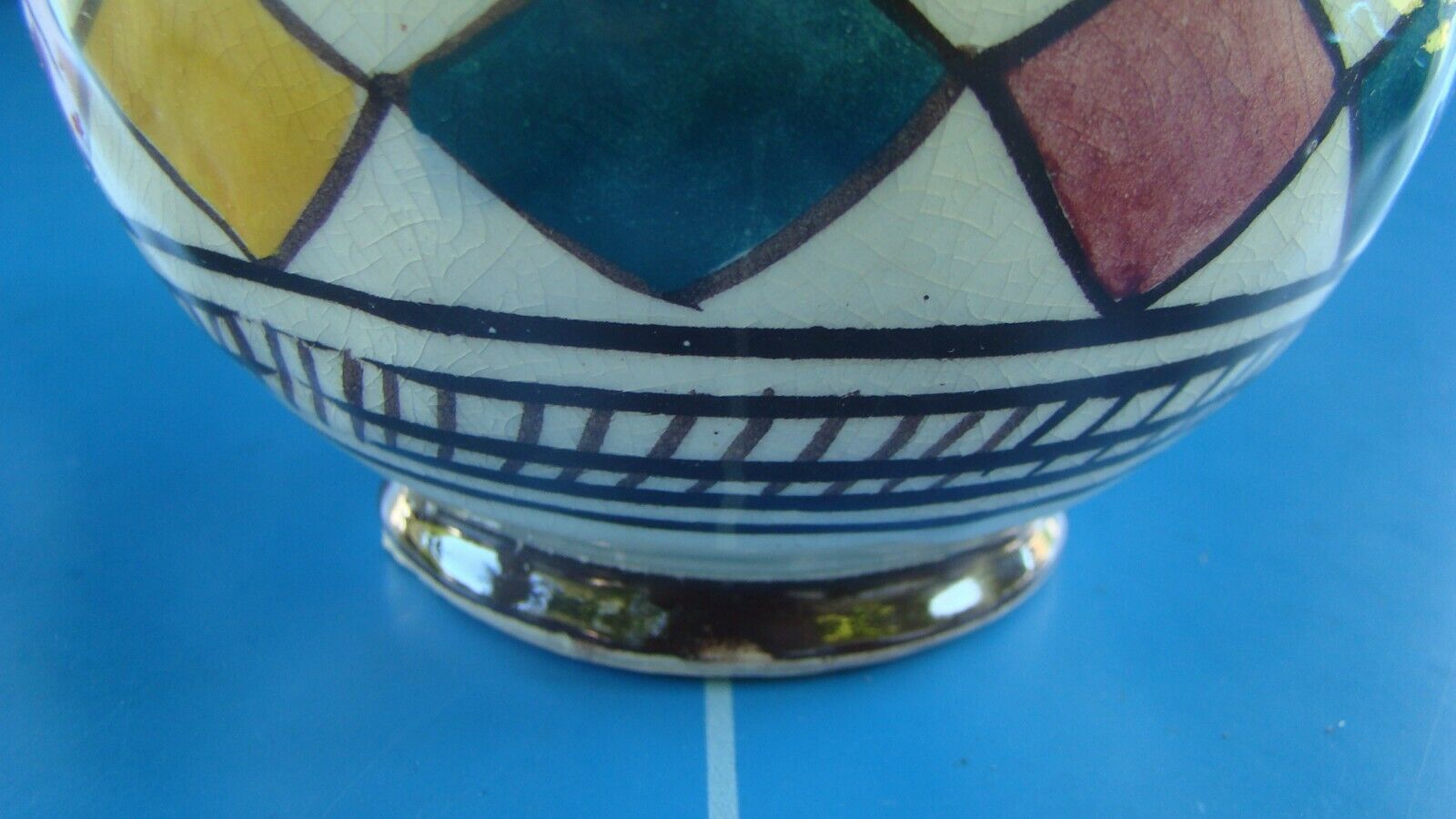 Ceramic ball vase