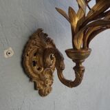 Applied Napoleon III bronze Golden Flower