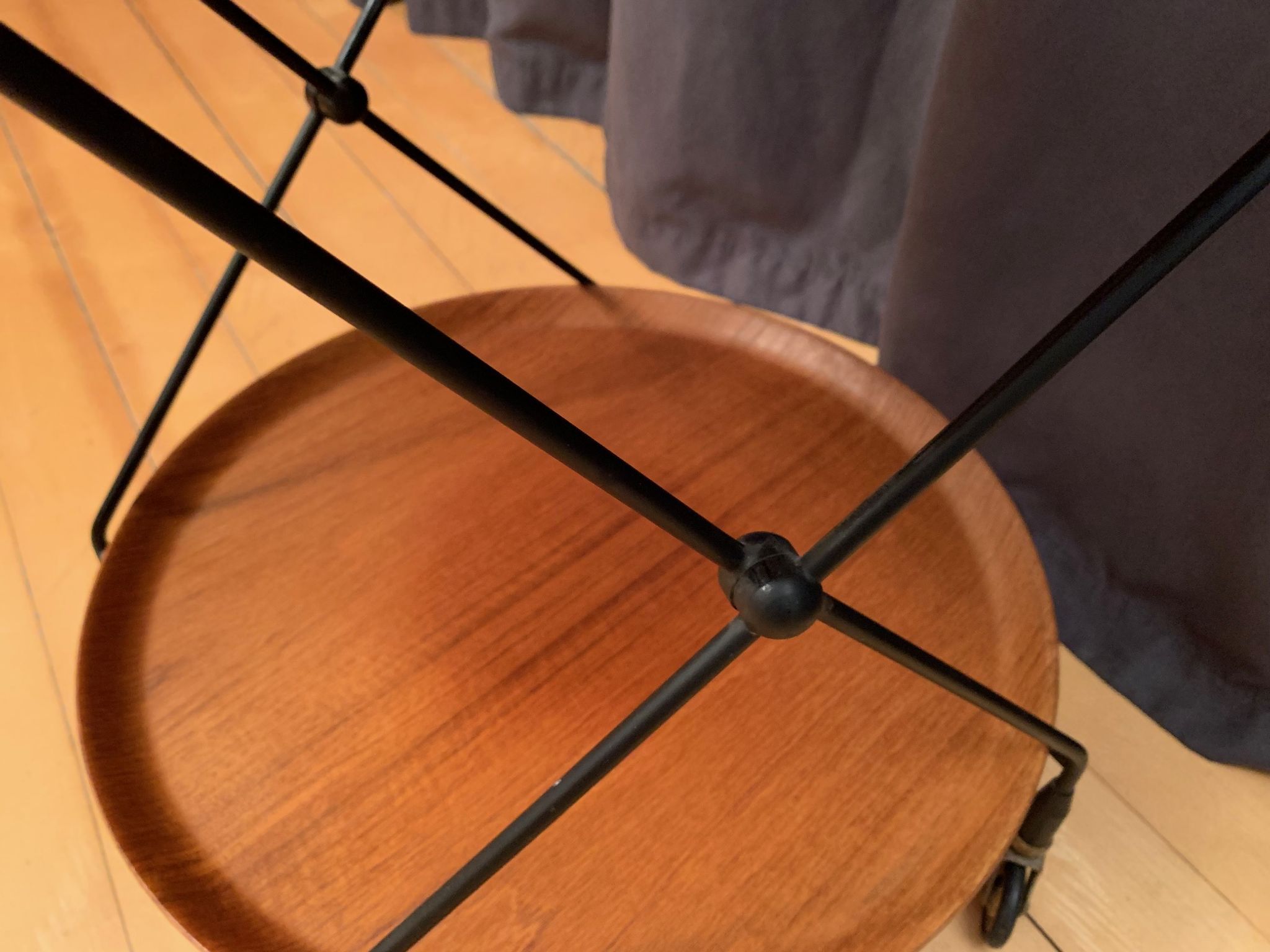 Bar trolley by Åry Fanérprodukter Nybro Sweden 1960s