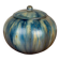 Blue glazed stoneware pot, Art Deco period, Roger Guerin