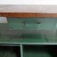 Banc de travail industriel vintage