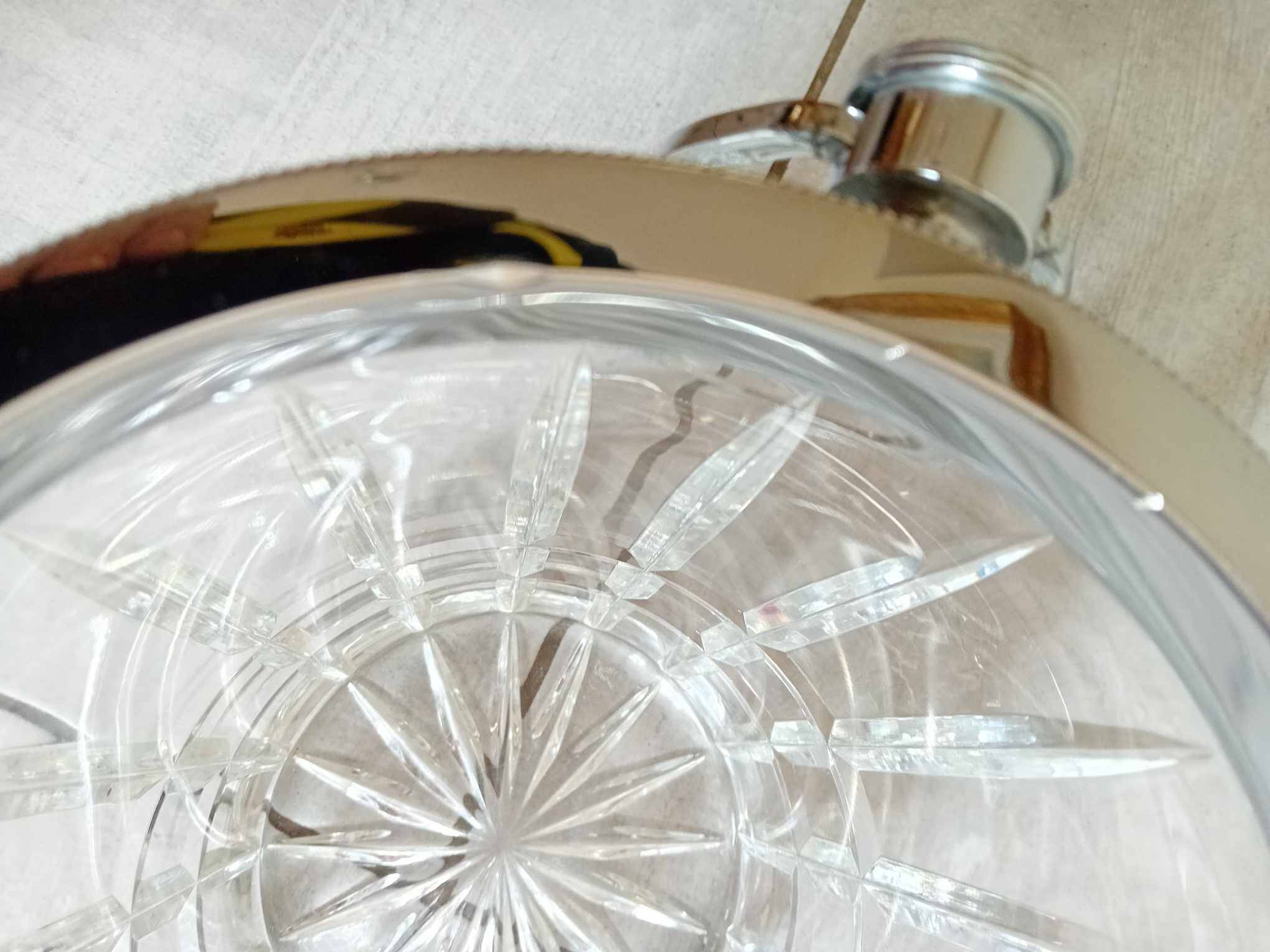 Champagne bucket in crystal 70s