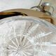 Champagne bucket in crystal 70s
