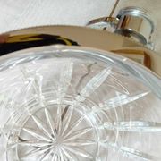 Champagne bucket in crystal 70s