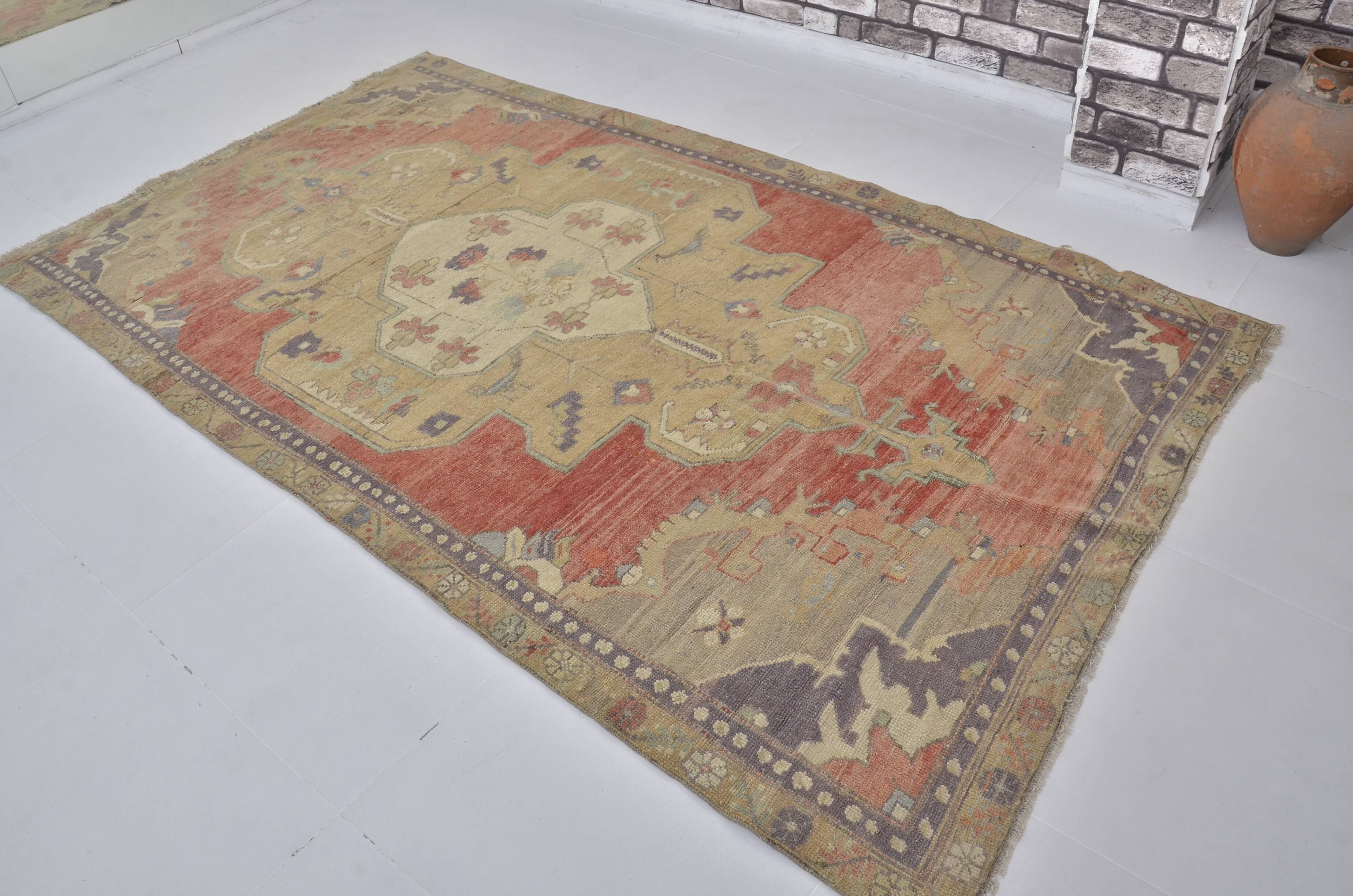 Decorative Handwoven Vintage Wool Rug sku1467