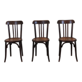 Series of 3 bistro chairs