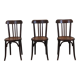 Série de 3 chaises bistrot