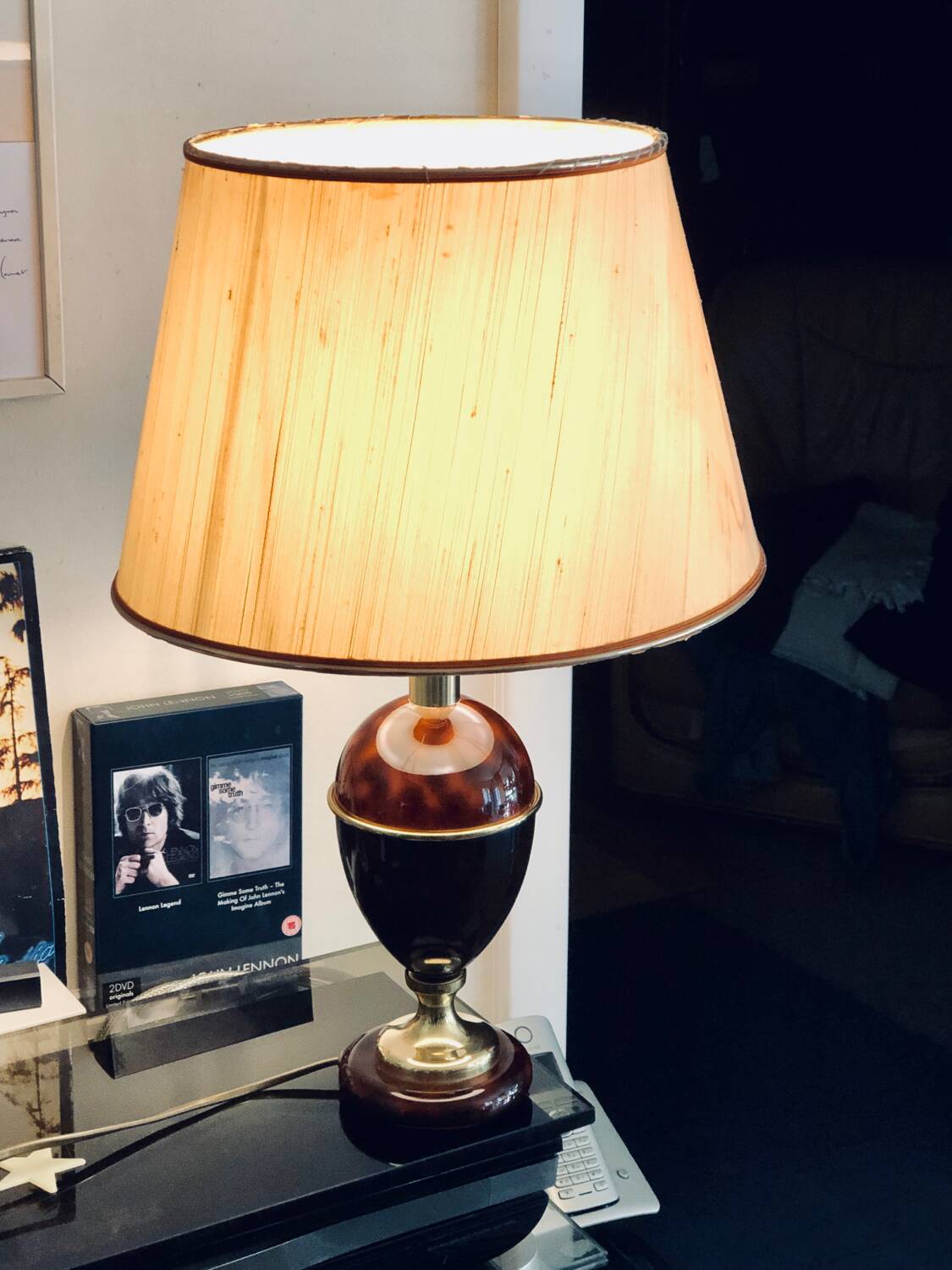 Beautiful brass lamp base