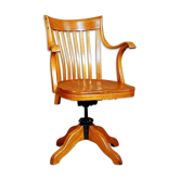 Fauteuil américain de bureau Thonet N°1519 "Capua" 1920 ca