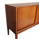 Scandinavian years 50 sideboard sliding doors feet compass