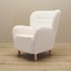 White armchair, Scandinavian design, production: Denmark