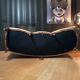 Louis XV velvet sofa from Genoa