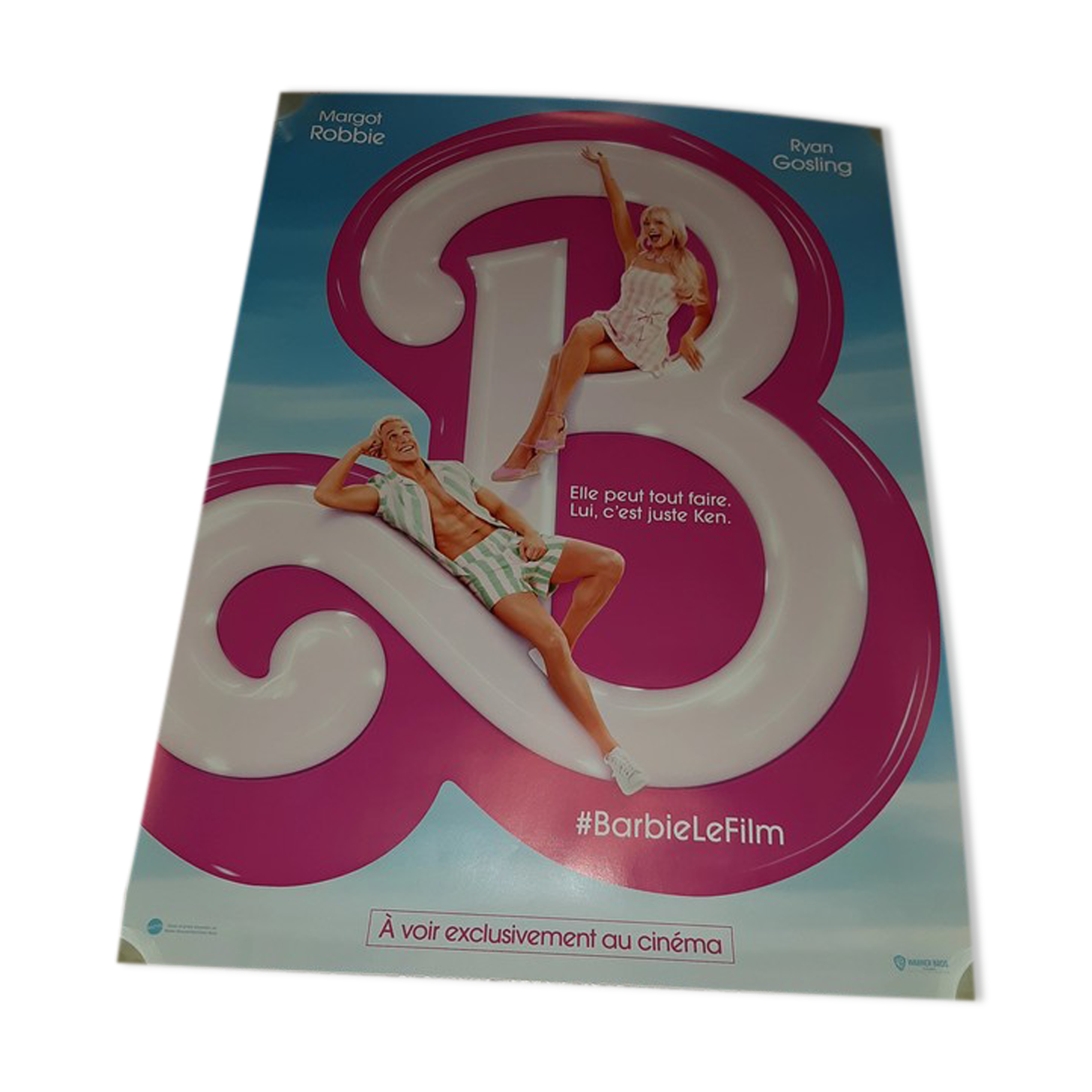 Affiche de cinéma Barbie le film 40x60 cm