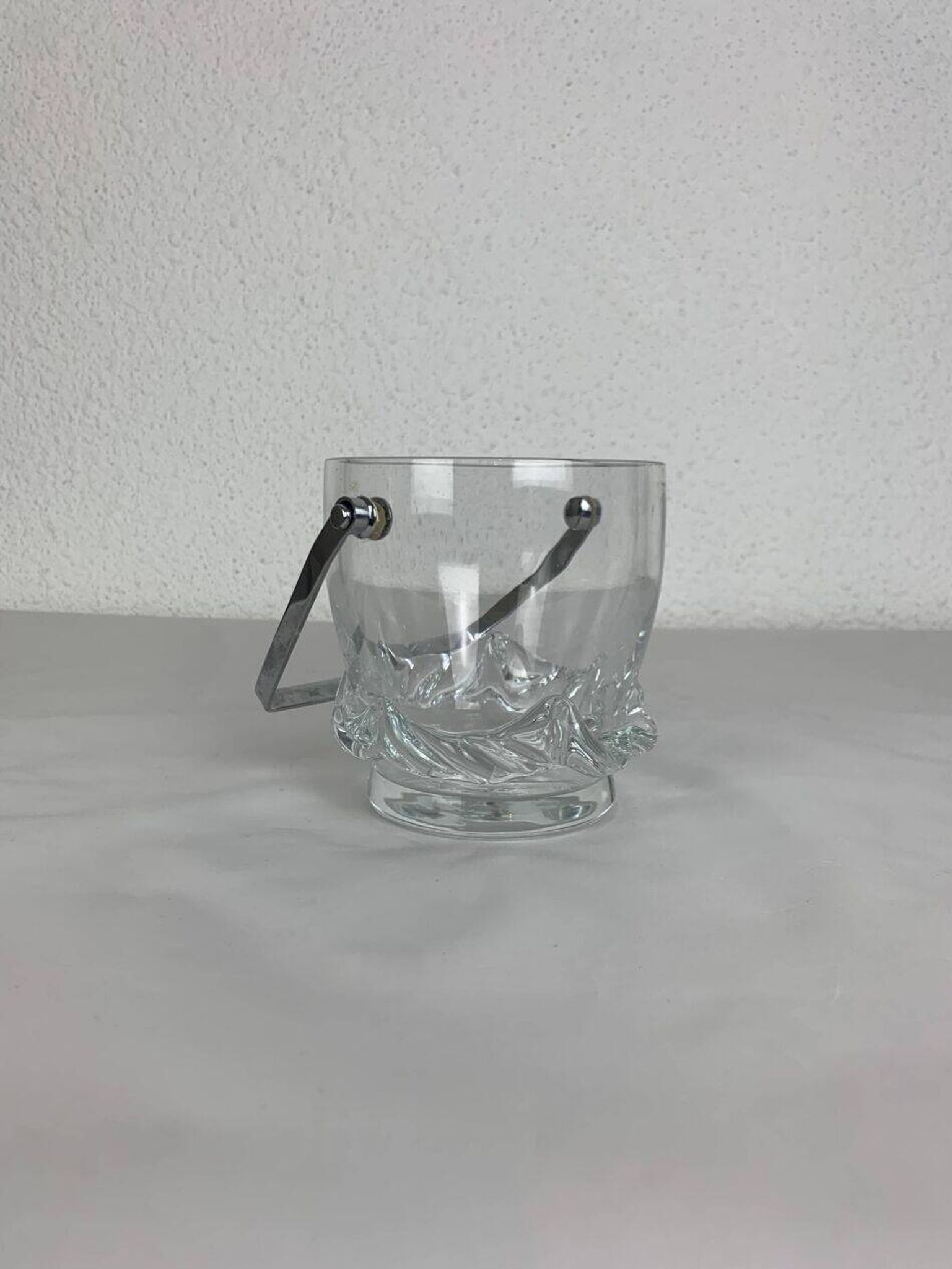 Seau à glace Daum Sorcy en cristal