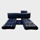 Iconic De Sede DS-140 Sofa (Navy Blue) – Circa 1980