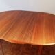 Scandinavian extendable renovated round table