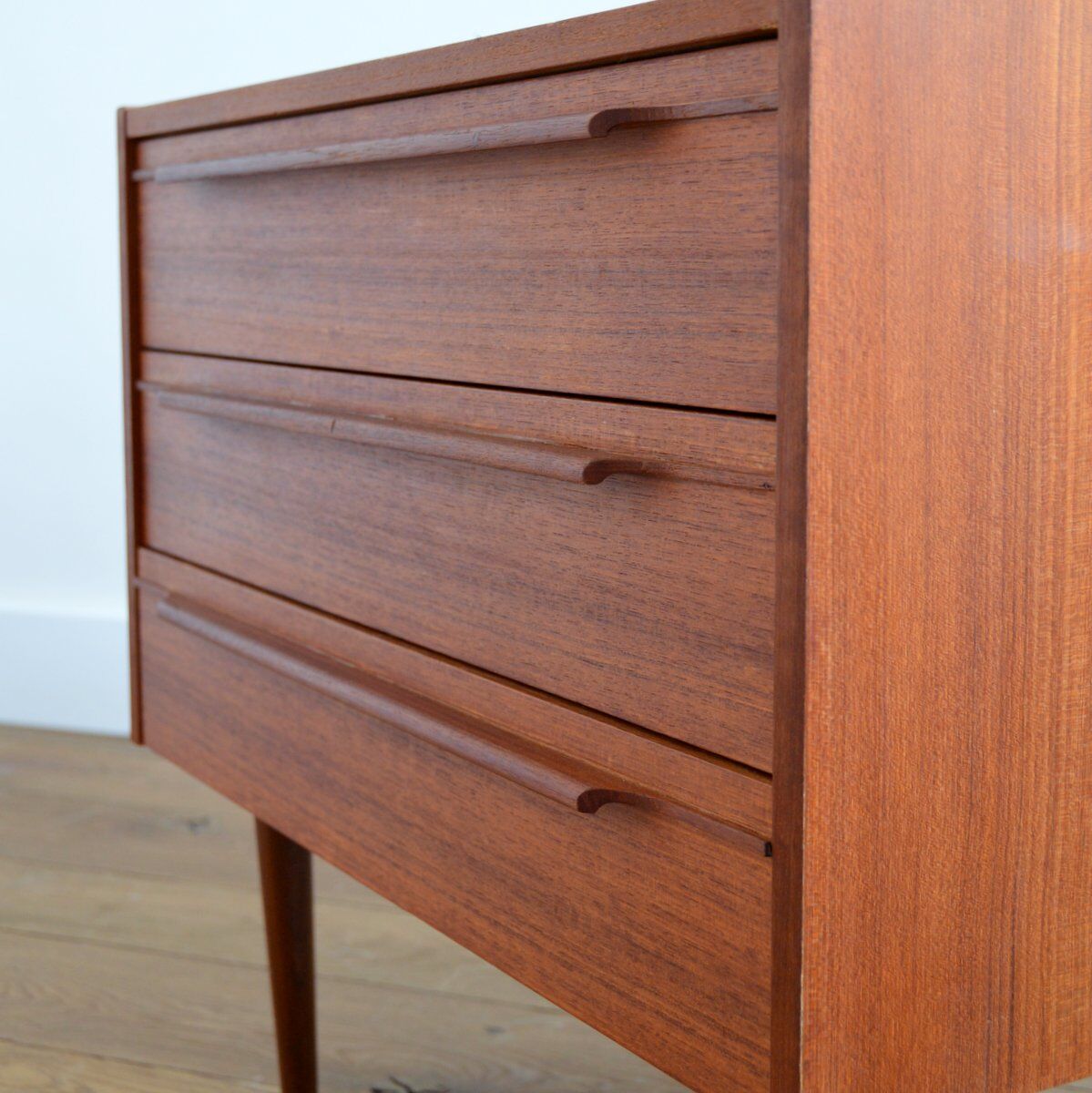 Commode scandinave teck vintage 1960s