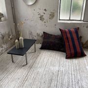 Pair of vintage XXL Kilim cushions