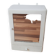 Toilet cabinet or medicine cabinet, vintage, with mirror, squirrel
