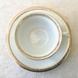 Coffee service for 10 people in Limoges porcelain