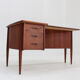 Vintage Danish teak desk 1960s
