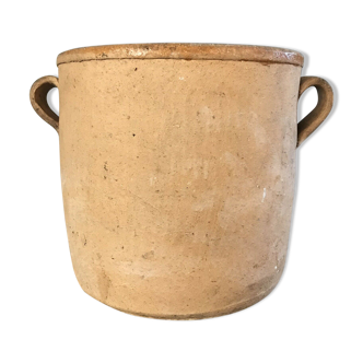 Greased terracotta interior glazed orange south-west