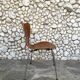 Teak 3107 butterfly chair Arne Jacobsen for Fritz Hansen, Teak 1965