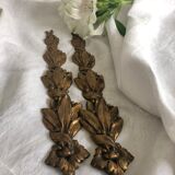 Gilded bronze ornaments, ancient decoration