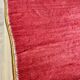 Vintage carpet red 1950