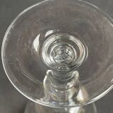 5 Wine Glasses – Stamped Blown Crystal