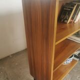 Vintage shelving walnut veneer