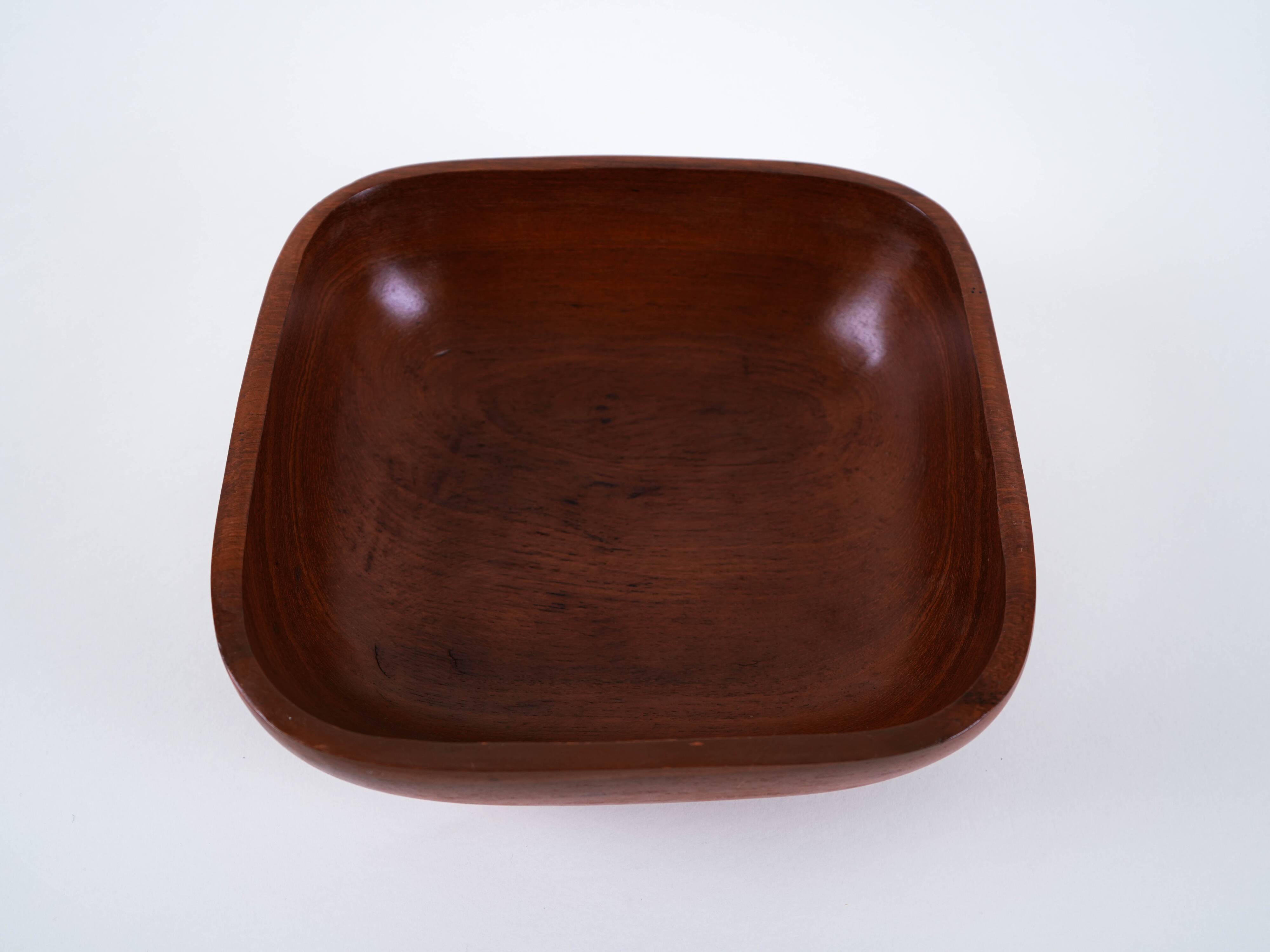 Teak bowl, Danish design, 1960s, made in Denmark