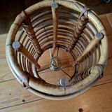 Rattan lamp