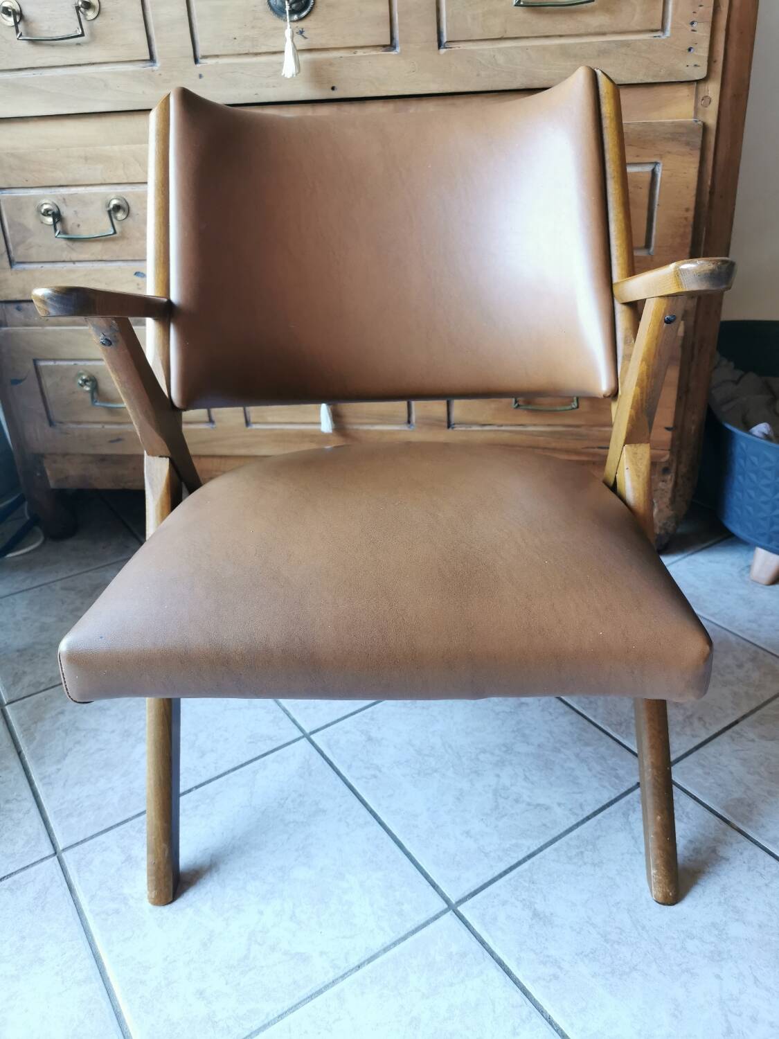 Beautiful Dal Vera armchair, Italy, 1960s