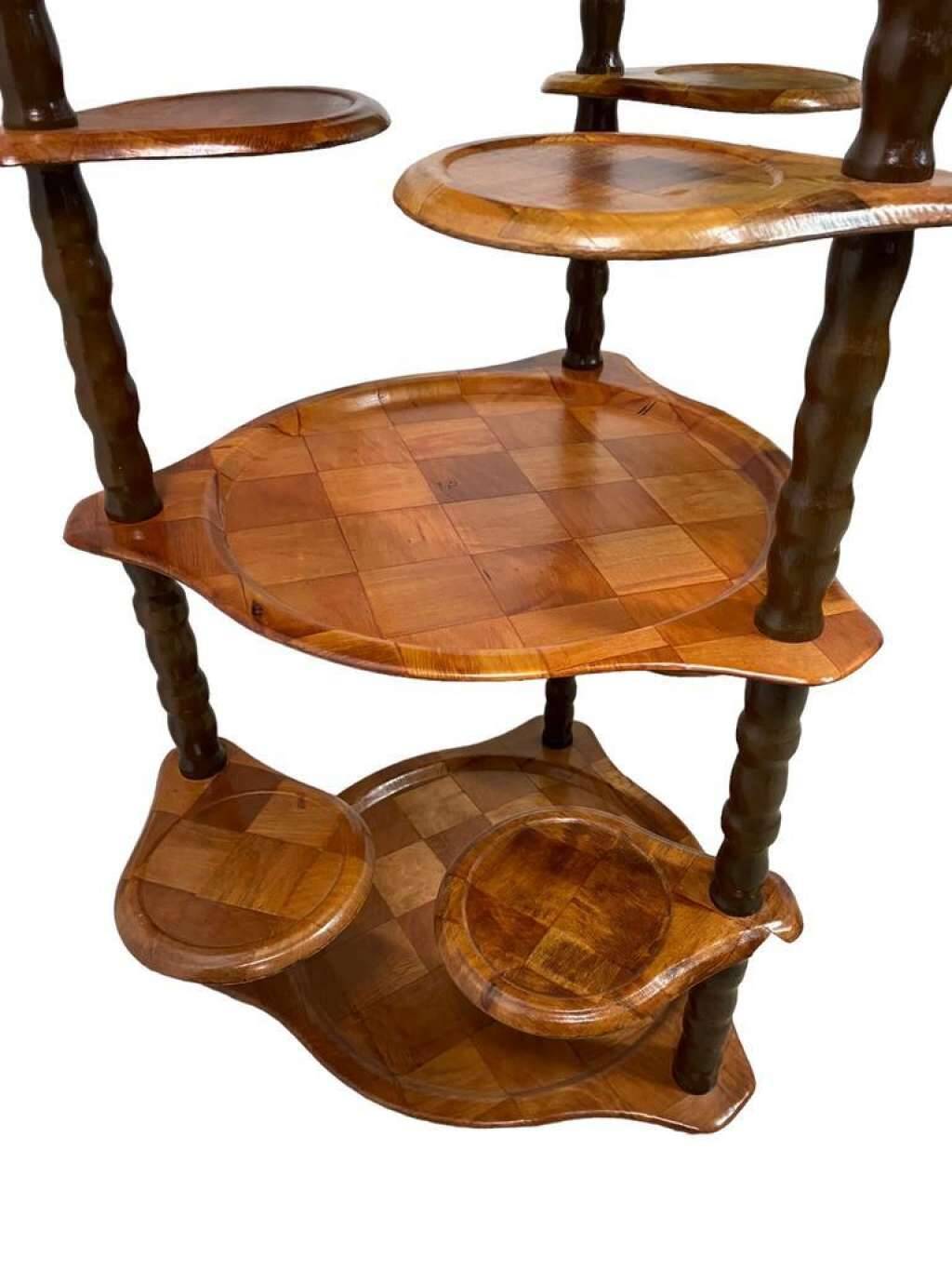 Vintage plant table / shelf / stand