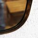 Miroir forme libre en laiton