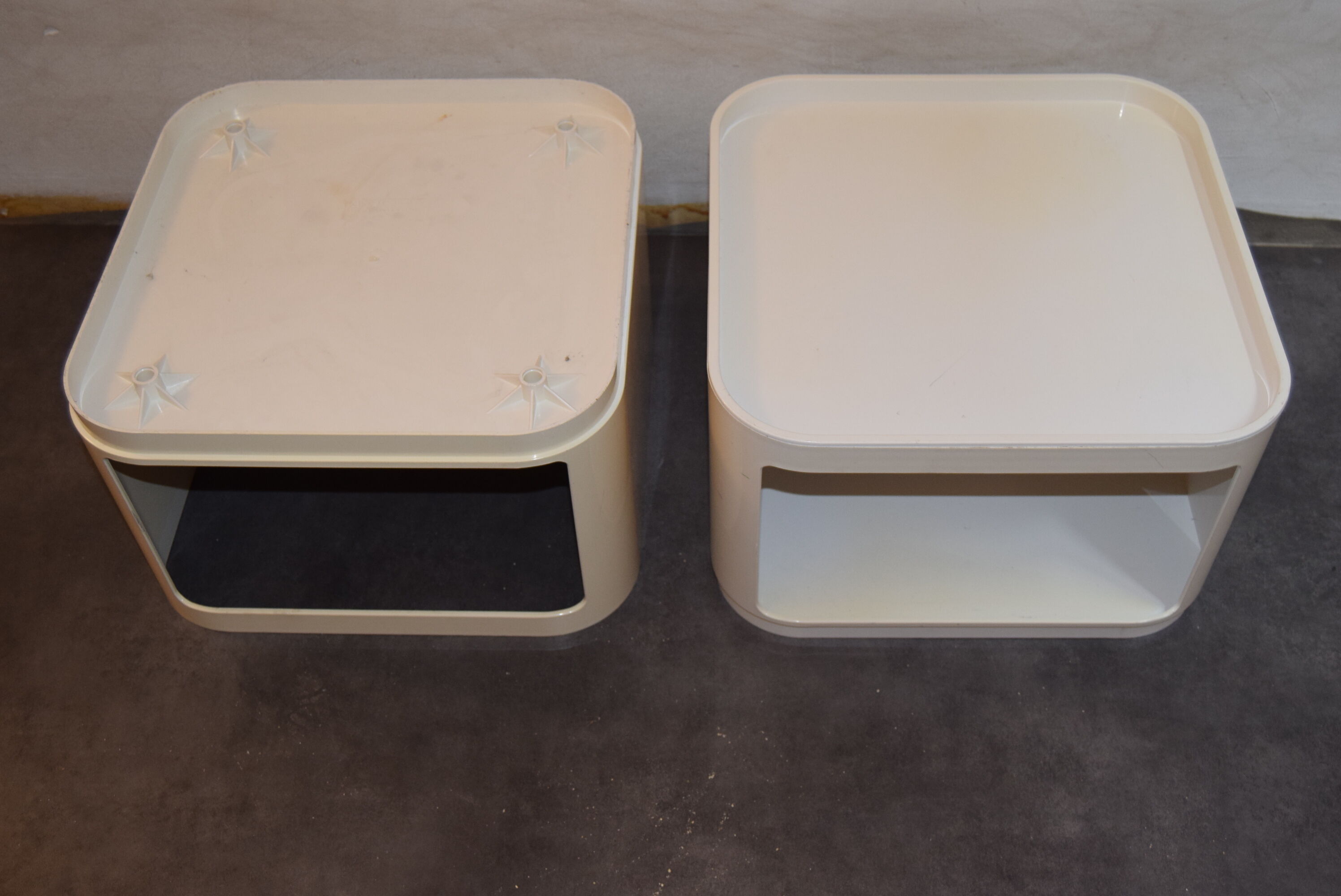 Anna Castelli's Componibili service for Kartell