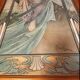 Alphonse Mucha "Les heures du jour" 1. Édition, impression pigmentaire d'archive