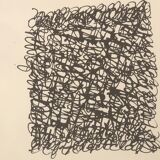 Original ideogram poster fly 1986 Dardelet vintage lithograph