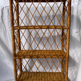 Wicker shelf