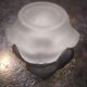 Lot de 3 bougeoirs en pâte de verre période Art déco 1930