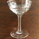 10 liqueur glasses engraved in Vintage crystal