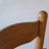 4 vintage straw chairs