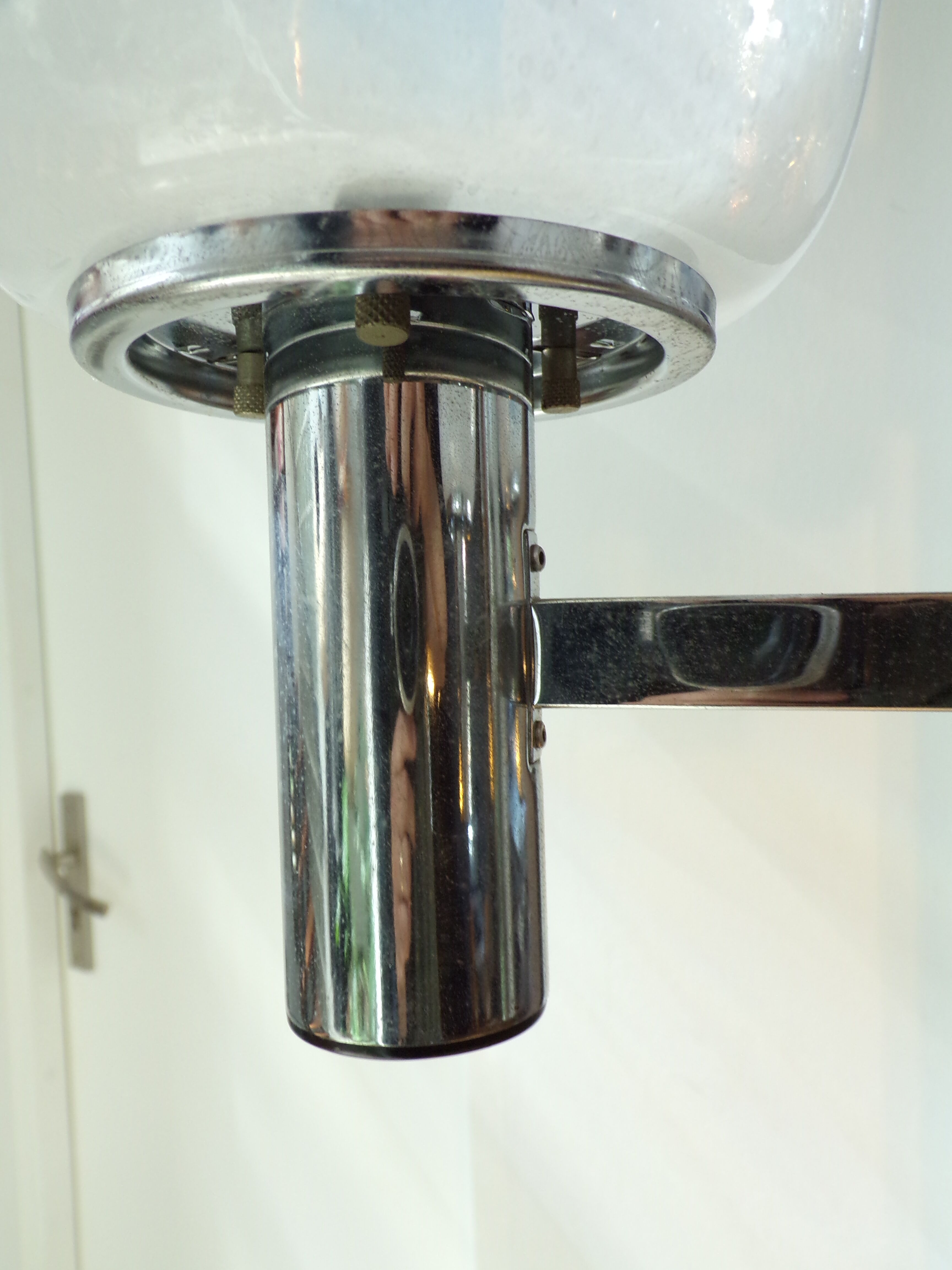 Suspension 1970 Targetti Sankey 3 feux